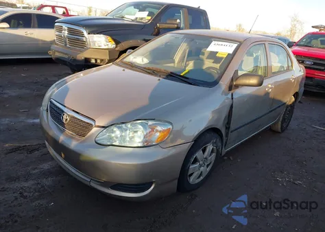 2007 Toyota Corolla Ce из США, поврежденный, VIN 1NXBR32EX7Z906017
